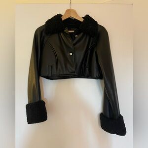 I AM GIA Cropped warm jacket